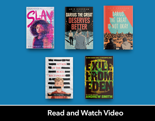5 different book covers 