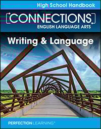 Connections English Language Arts Writing & Language cover cover