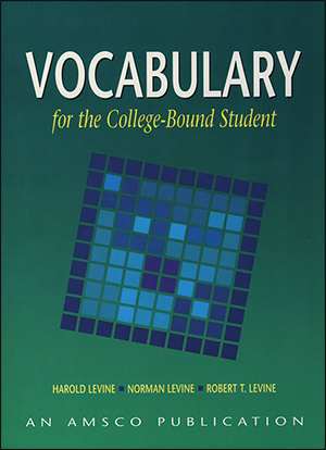 Vocabulary for the College-Bound Student cover
